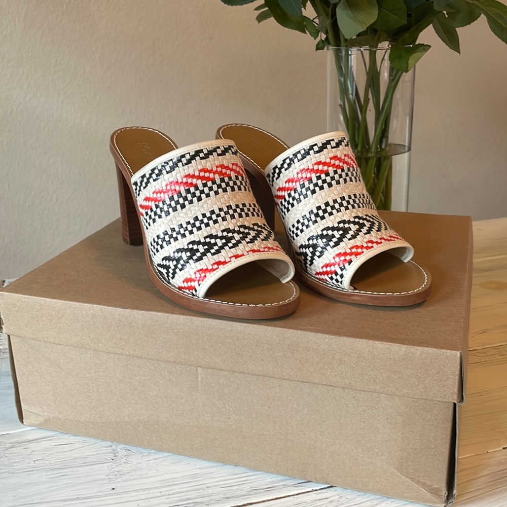 🌺 J CREW High heel sandals. Size 8.